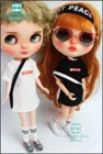 Кукла blyth, аксессуары для одежды, модная футболка с принтом для куклы Azone Blyth 30 см, 16
