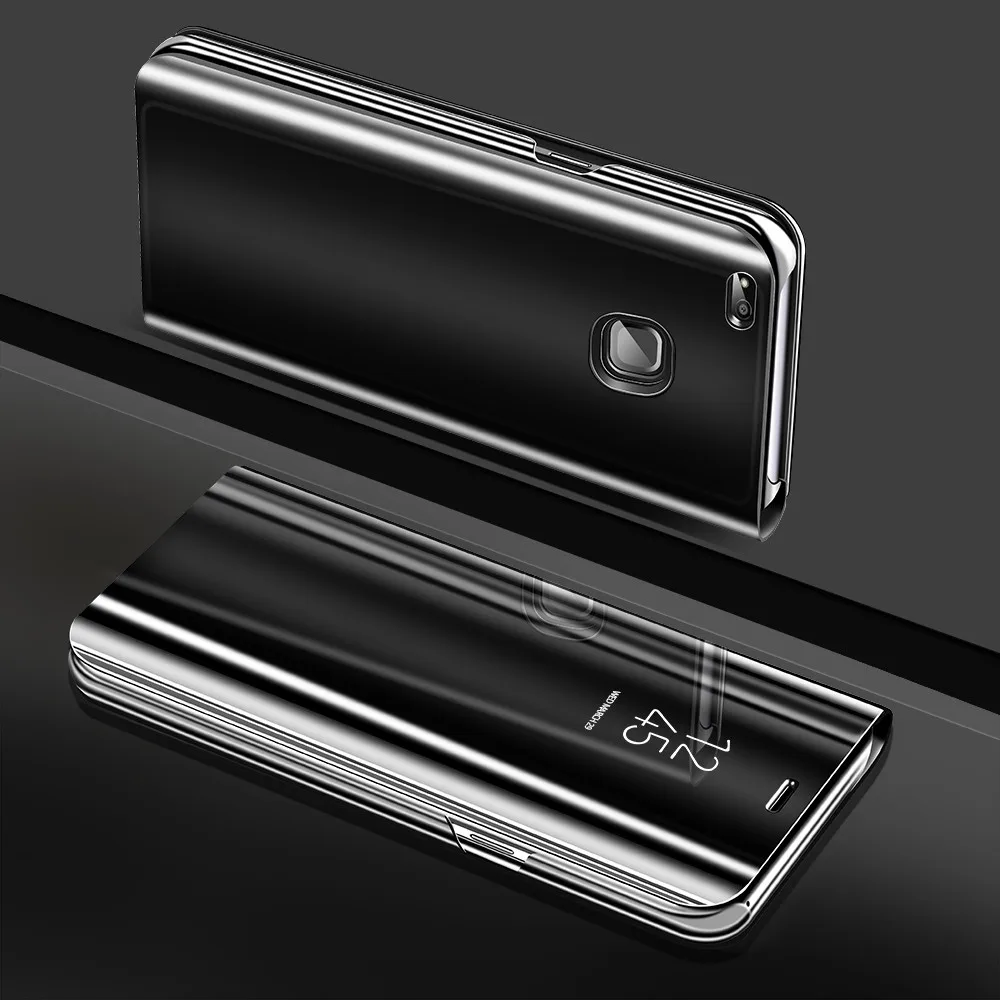 Роскошный защитный чехол для Huawei Mate10 Pro P8 P9 P10 lite зеркальный жесткий Plus умные Чехлы