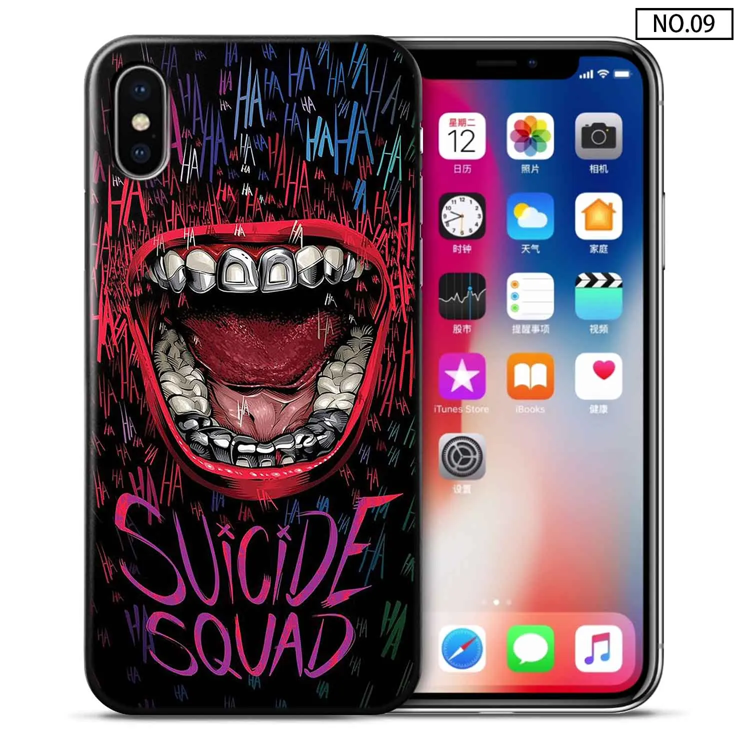 09 Для coque iPhone XS Max чехол Joker для iPhone 6S чехол Новое поступление для fundas iPhone XR чехол для 5 5S SE 7 8 Plus X Чехол - Цвет: 09