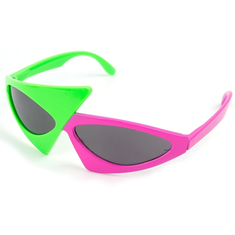 Glasses FENGRISE, ананас, лимон, фрукты, лето, фламинго, вечерние очки, для невесты, Гавайского карнавала, вечерние солнцезащитные очки, украшения - Цвет: Glasses