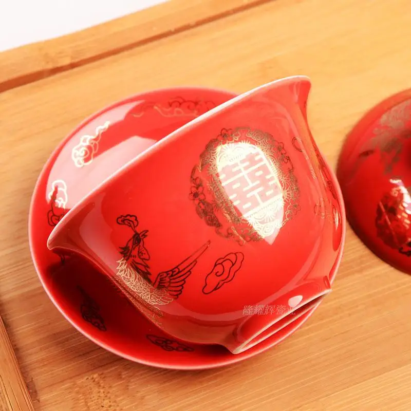 Новый год керамический чай Tureen Teaware украшение дома бойфренд муж бизнес любовь