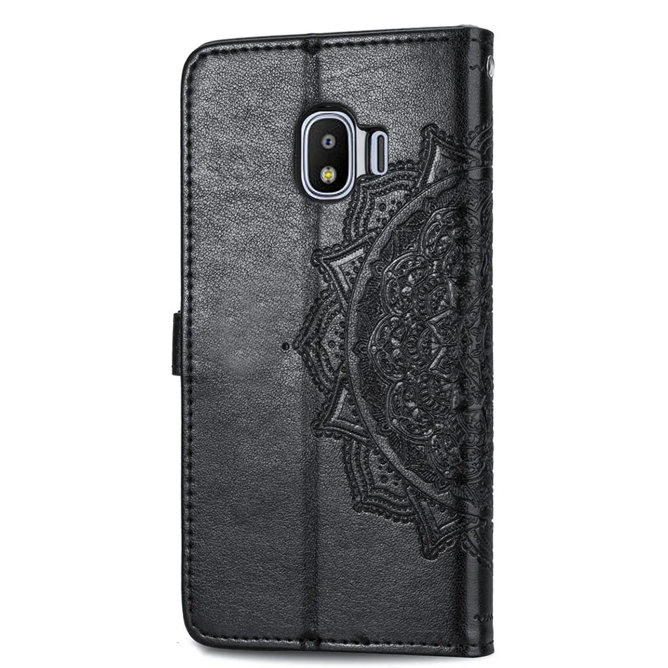 Cover For Samsung Galaxy J3 J2 Pro 2018 Stand cell Phone Case Luxury PU Leather Flip mobile Core Coque | Мобильные телефоны и