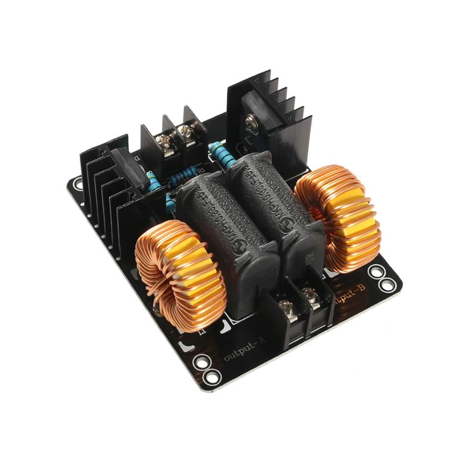 1000W 20A ZVS низкое Напряжение катушка индукционного нагрева модуль Flyback драйвер