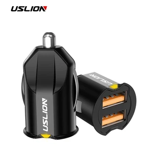 Автомобильное зарядное устройство USLION с 2 USB-портами, 30 Вт