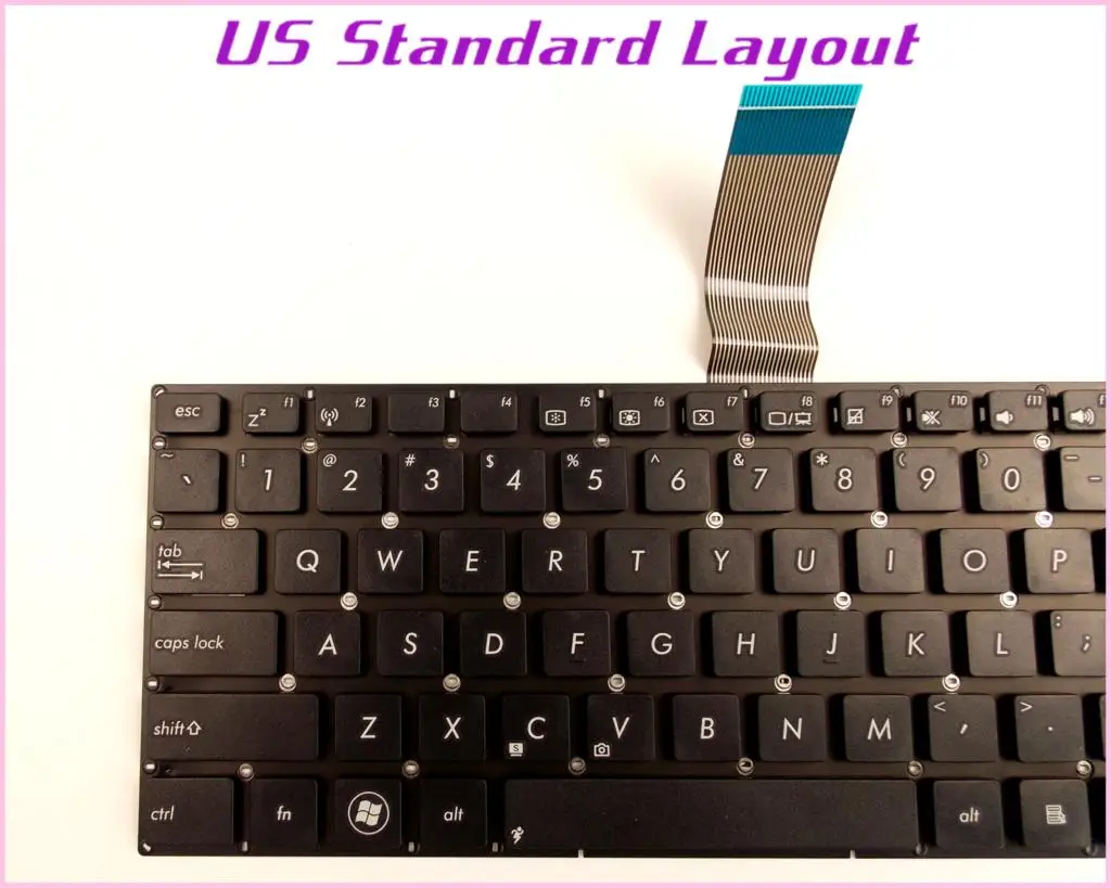 Клавиатура для ноутбука ASUS X550V X550VC X550CL X550CC X550C X550 X550CA X500D R510JK без рамки | Компьютеры