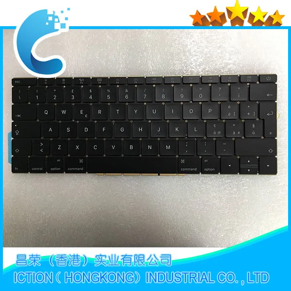 Оригинальная новая A1708 итальянская IT клавиатура для Macbook Pro 13 3 &quotRetina MLL42 MPXQ2