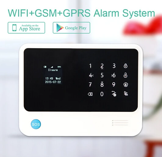 Беспроводной WI FI GSM GPRS домашний противоугонные безопасности Системы