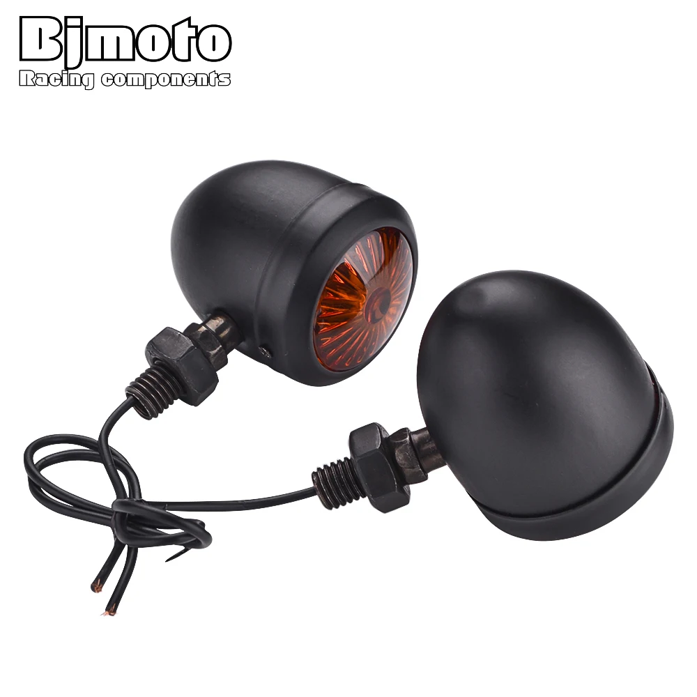 

2pcs Unviersal Motorcycle chopper Lamp Motorbike cruisers Turn Signal Indicator Blub Light