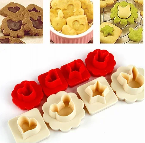 3D мультфильм цветок Форма для торта и печенья 8 шт|3d cookie molds|3d cake moldcake mold 3d |