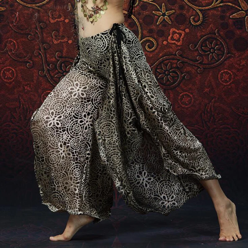 

Sexy Egypt Tribal Belly Dancing Harem Pants new design Oriental Dance training Pants Hot-Selling