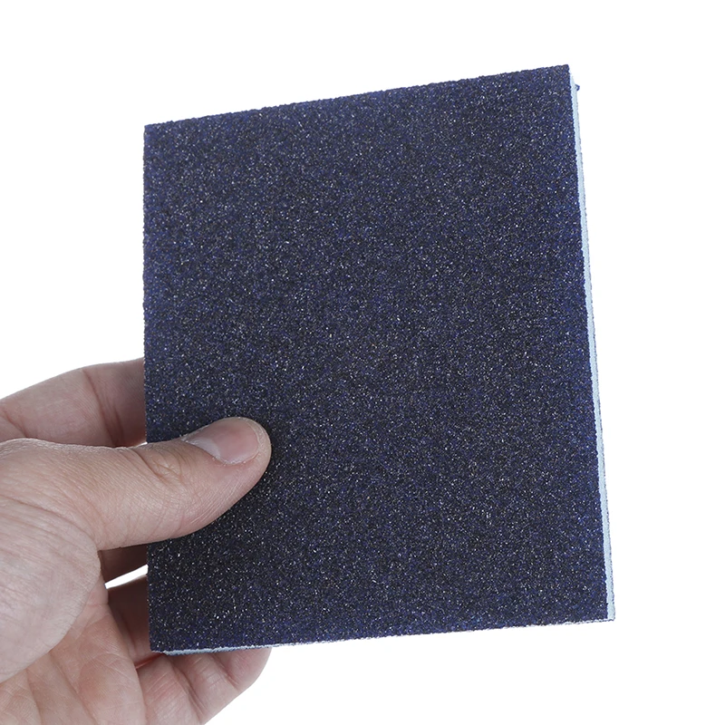 2 шт. 120 1000grit полировка шлифовальная губка блок Pad наждачная бумага Ассорти