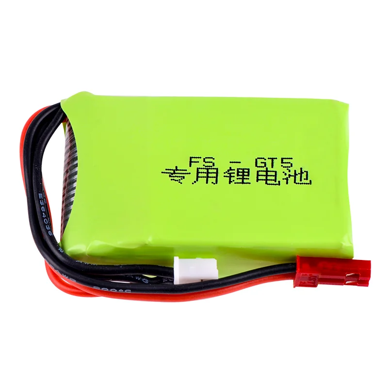 2 шт. 7 4 В 1500 мАч 2S RC Lipo аккумулятор подходит для Flysky FS-GT5 4G 6-канальный передатчик