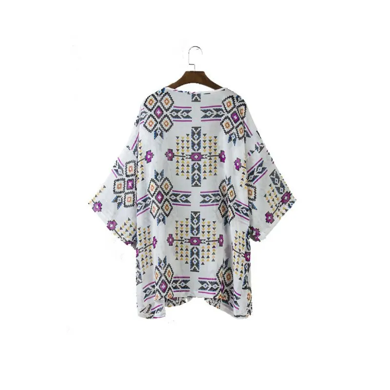 Женский шифоновый кардиган кимоно с принтом свободного покроя|chiffon kimono|kimono