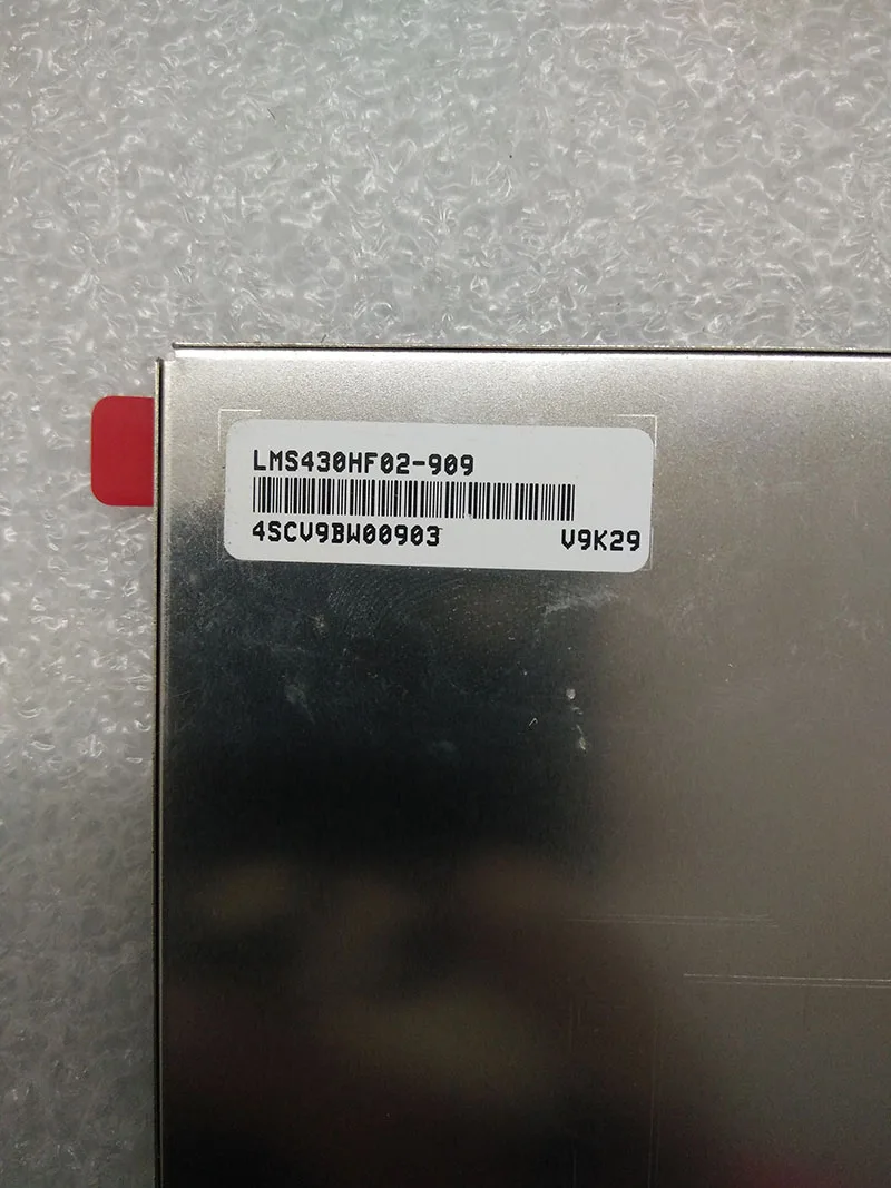 Оригинальный новый 4 3 дюймовый LMS430HF02/ЖК дисплей с внутренней стороны ЖК экраном