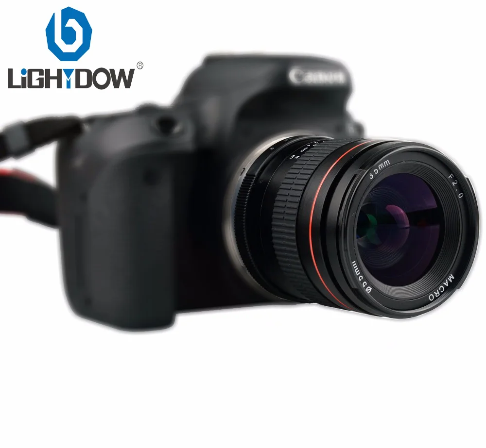 Объектив Lightdow 35 мм F2.0 с фиксированной фокусировкой и большой диафрагмой ручной