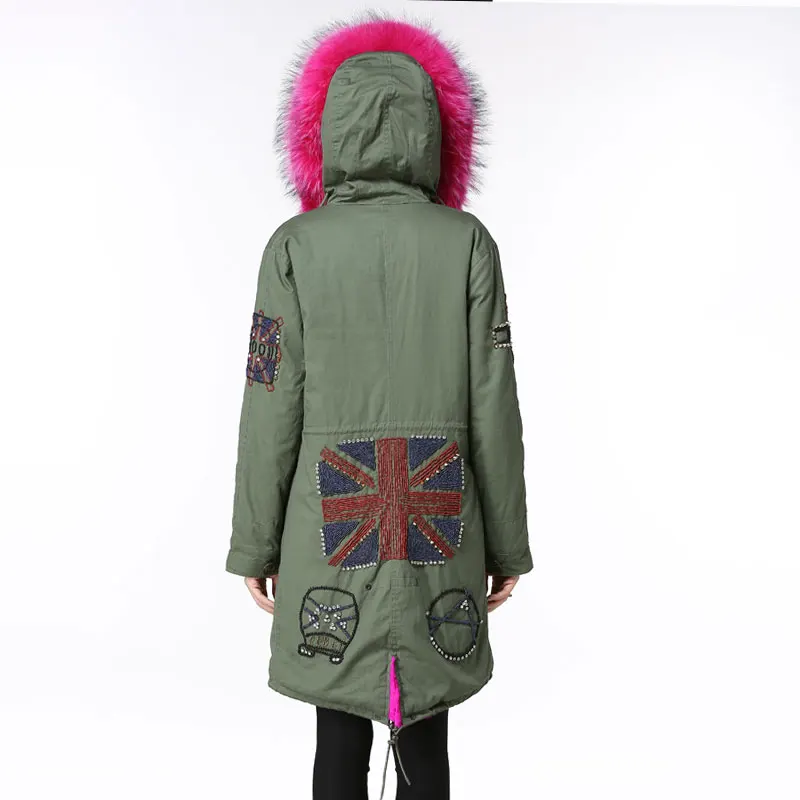 Шуба женская розовая с мехом енота|women fur|fur jacket pinklong fur |