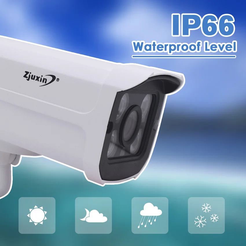 Шт. 1 светодио дный шт. камера AHD P 1080 CCTV водостойкий Открытый 4 Массив LED ночного