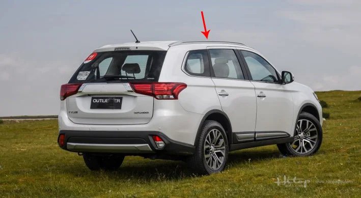 Горячий багажник на крышу/рейка на крышу/бар для Mitsubishi Outlander 2013-, крепление из алюминиевого сплава, с помощью винтов, бесплатное сверлильное отверстие, настоящая сильная
