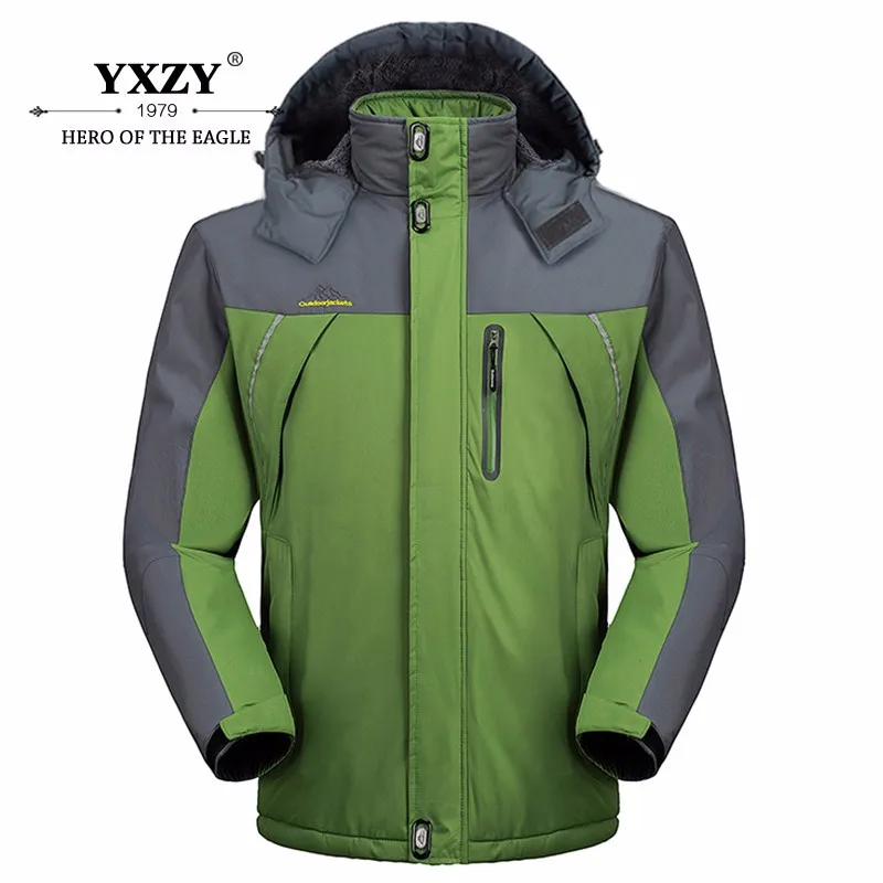 grass green Жутко и boror Новые Большие размеры M~ 6xl7xl 8xl 9xl зимние военные куртка Для мужчин ветрозащитный водонепроницаемый Куртки Для мужчин пиджаки Снег парка Пальто для будущих мам - Цвет: grass green