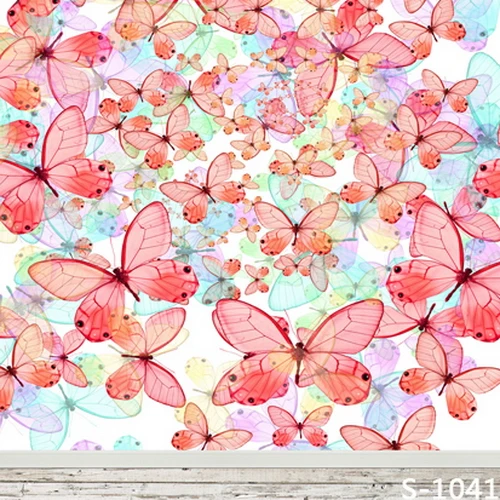 

S-1041 Butterfly Photo Background Backdrop Vinyl
