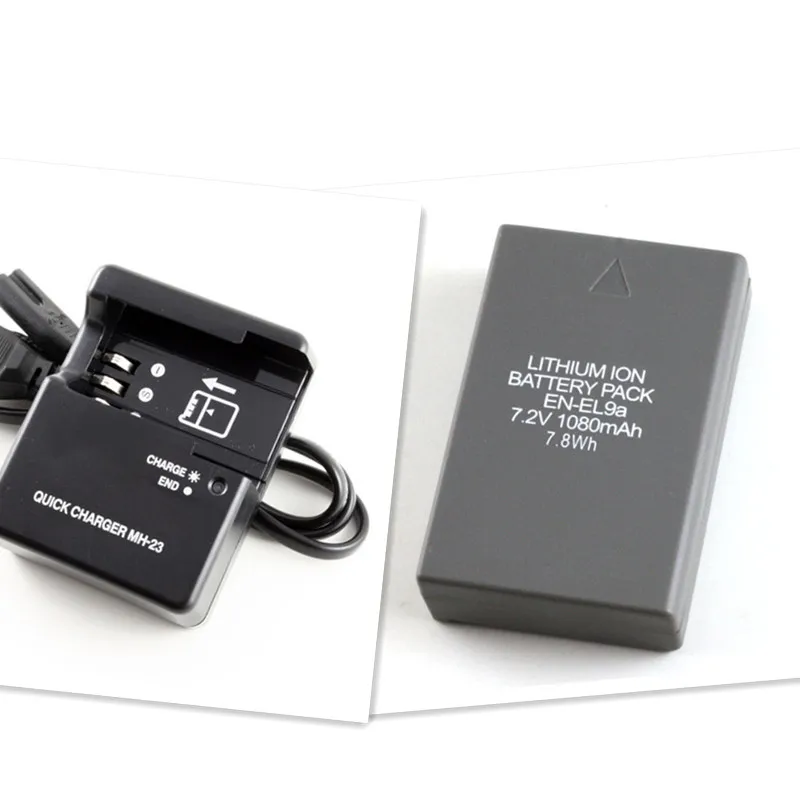 EN-EL9a EN EL9a EN-EL9 EL9 EL9aCamera Battery+charger For Nikon D40 D60 D40X D5000 D3000 | Электроника