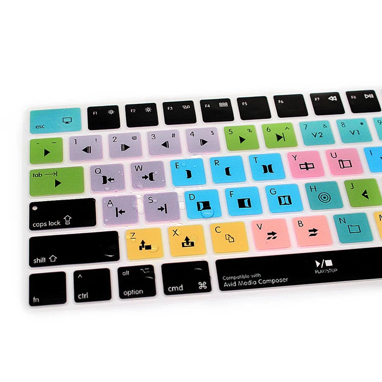 Avid медиа-композитор Hotkeys функциональные клавиши клавиатуры с английской