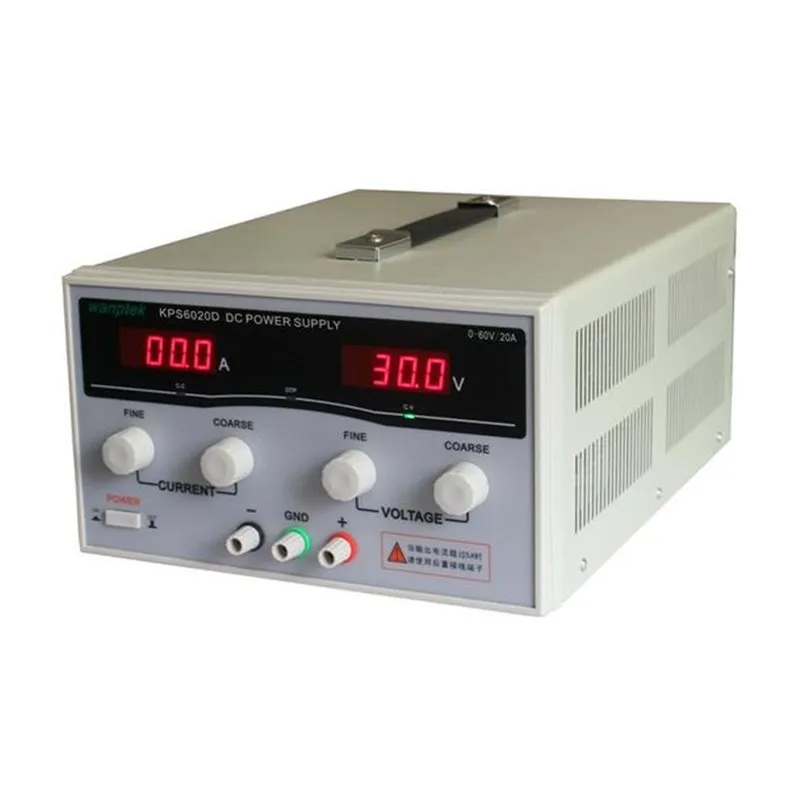 1200 Вт KPS6020D Высокоточный Регулируемый двойной светодиодный дисплей Импульсный