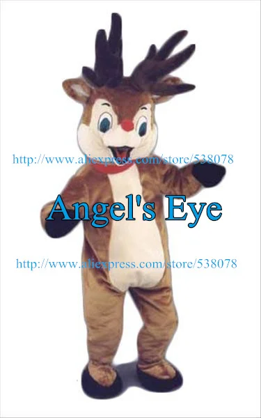 Новый милый зимний Рождественский костюм Rudolph модель SW1263|costume mascot adult|cartoon adultcostume