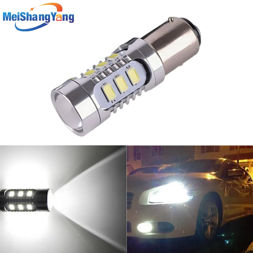 1157 12 5630 SMD BAY15D светодиодная лампа высокой мощности 21/5 Вт светодиодные