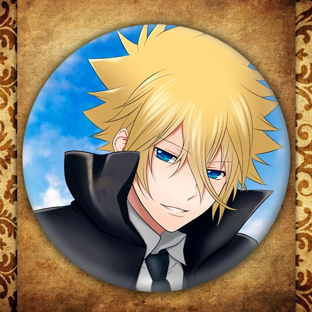 Японское аниме Hitman Reborn бейдж с дисплеем модная мультяшная фигурка Хибари Kyoya