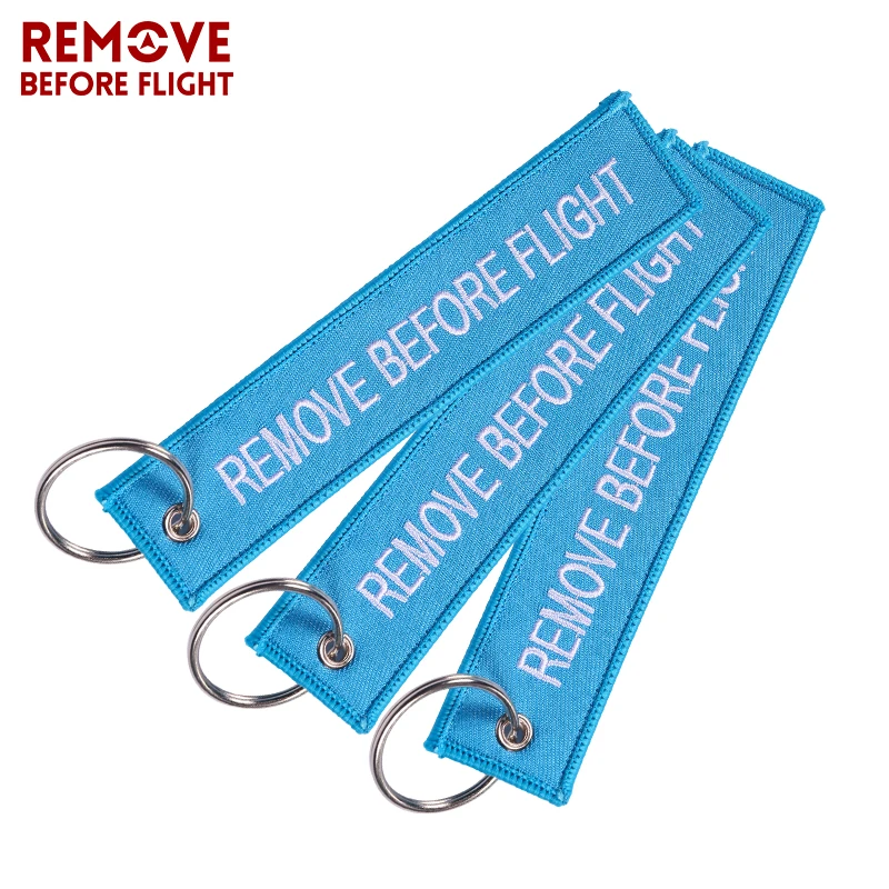 Брелок для ключей с вышивкой Remove Before Flight|car keyring|flight keychainkey chain motorcycle |