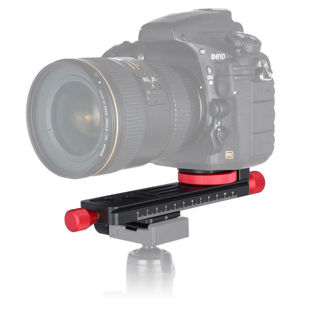 Макро Фокусирующая рейка для камеры DSLR Arca Swiss крепление на ползунок головка