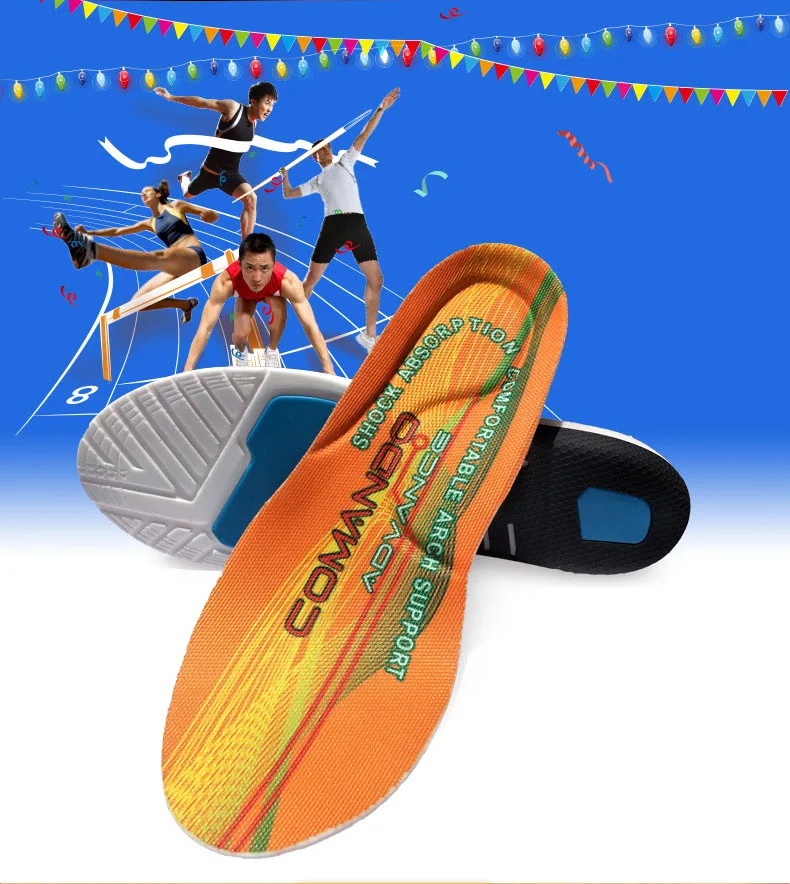 1 Pair Comfortable Orthotic Shoes Insoles Inserts High Arch Support Pad For Women Men Lift Insert Pad Height Cushion Women Men