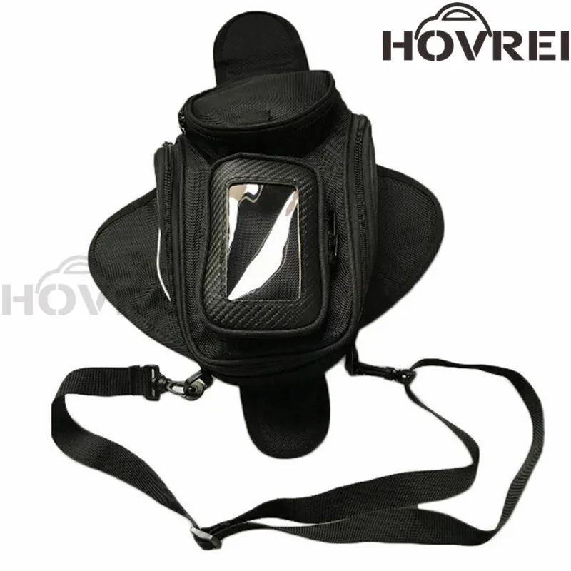 black new Motorcycle tank bag motorbike oil fuel Magnetic Oil Fuel Tank Bike saddle motorcycle | Автомобили и мотоциклы