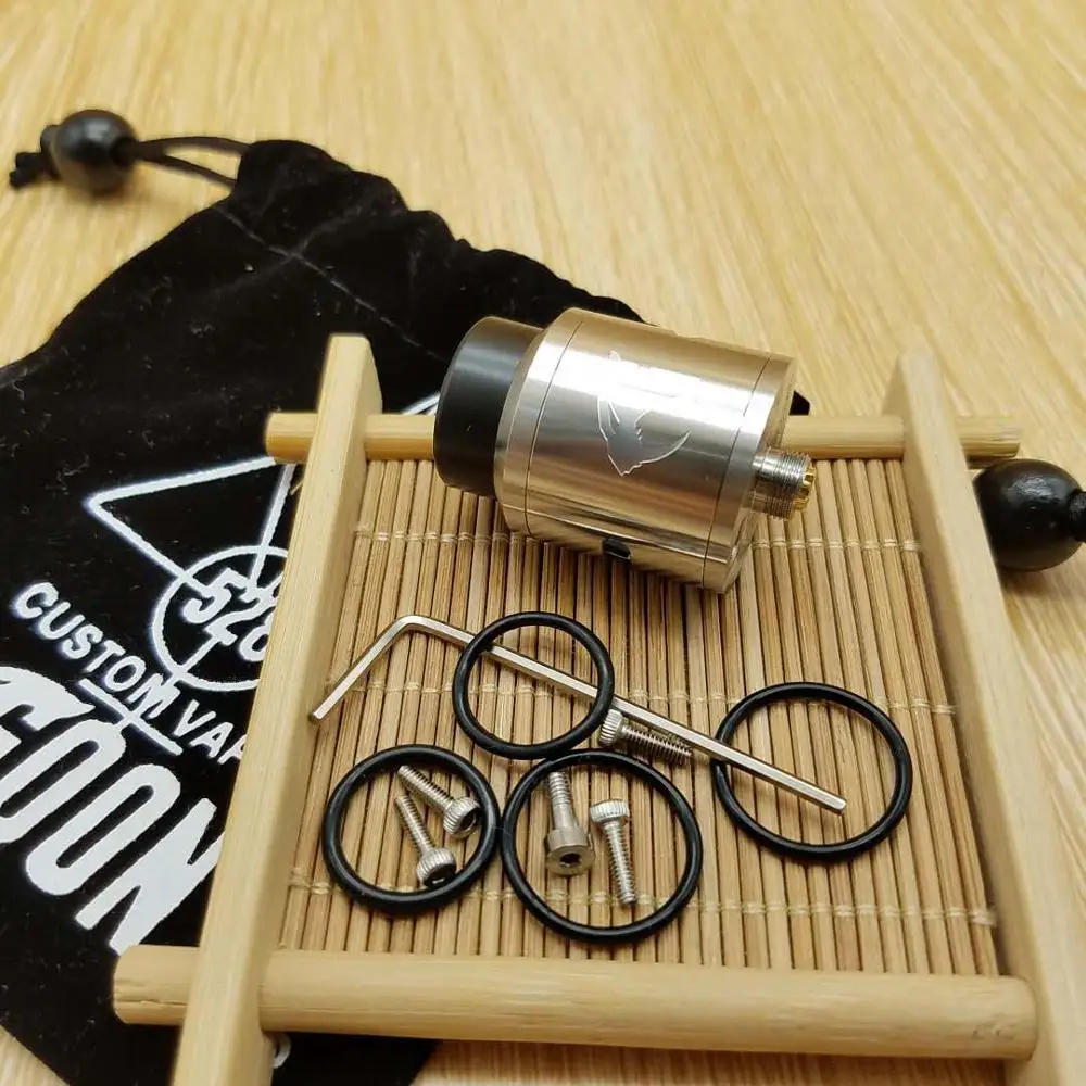 Оригинальный Goon v1.5 RDA атомайзер 528 электронная сигарета бак Rebuildable капающий