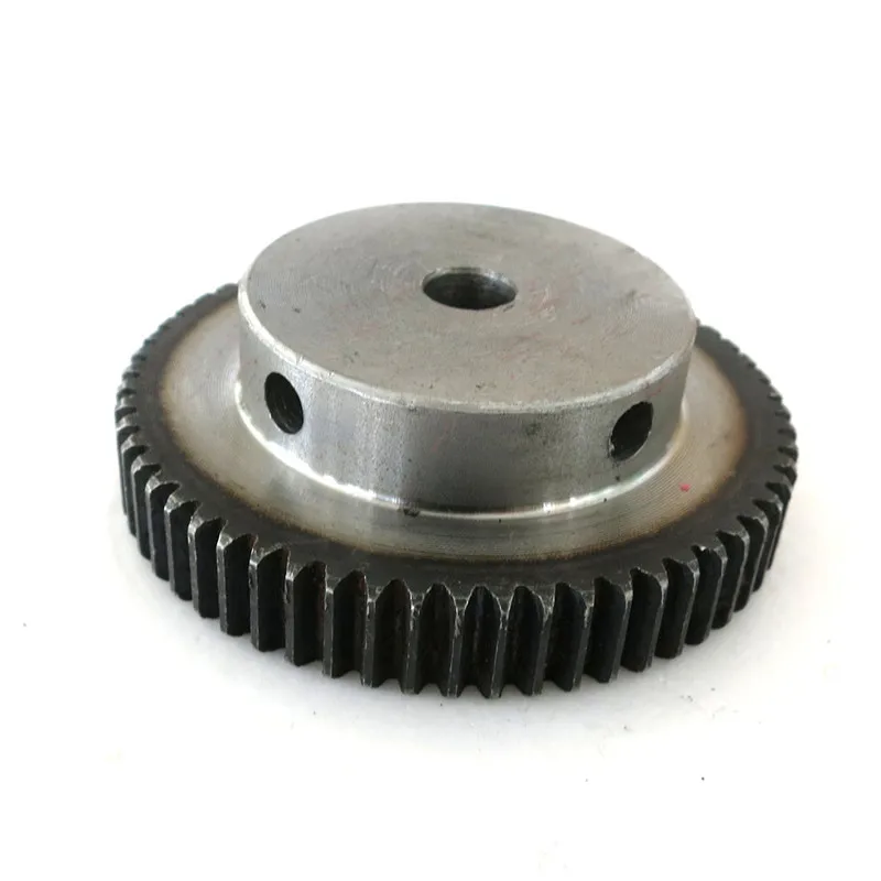 Module1 60 зубьев 45 # стальная шестерня большая DIY металлическая прямозубая верхнее
