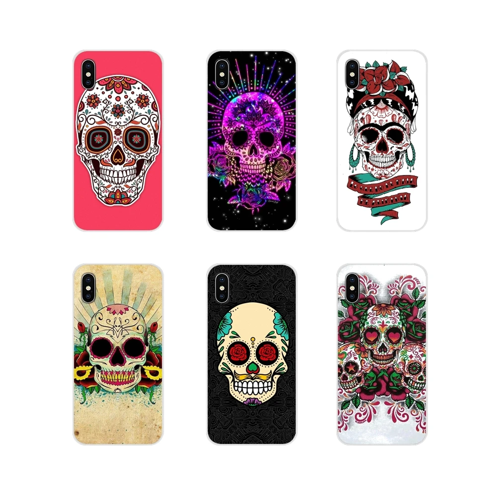 Для Samsung Galaxy S4 S5 MINI S6 S7 edge S8 S9 S10 Plus Note 3 4 5 8 9 мексиканские сахарные аксессуары в
