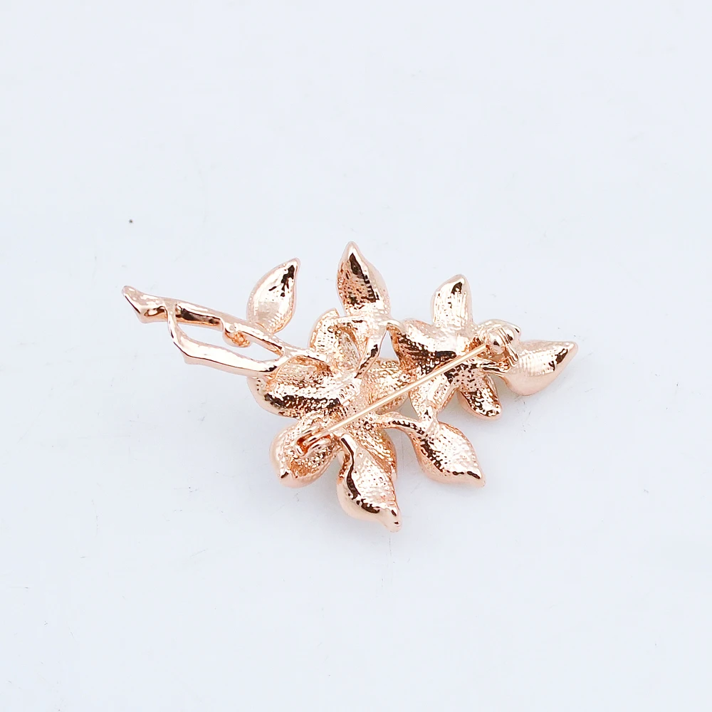 Zhen томоми цветок гибискуса имитация жемчужина чистый Красота Кристалл Брошь