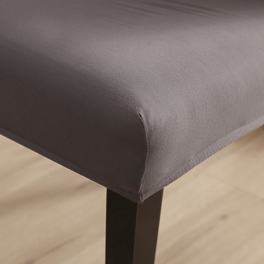 1/2 шт однотонный стрейч спандекс Чехол для стула свадебной вечеринки Эластичный