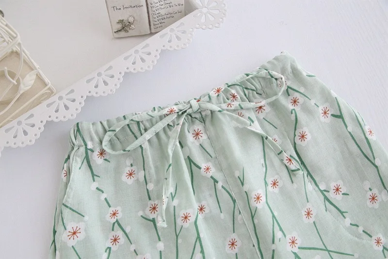 Женская домашняя одежда нижняя Пижама для сна 100% хлопок ночное белье женщин