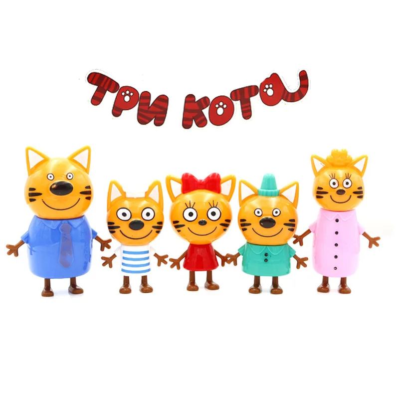 Три кота в цифры Детские игрушки Подарки на день рождения для девочек и мальчиков