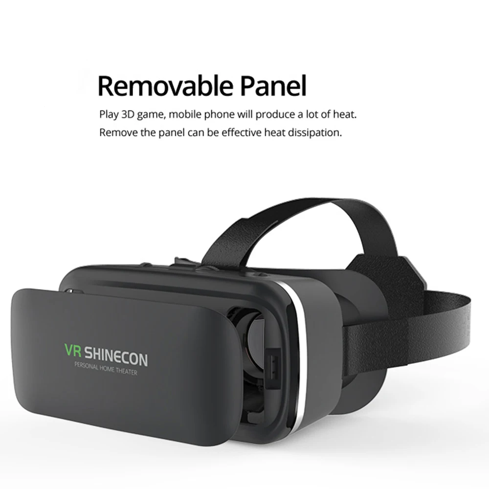 VR Shinecon 6 0 3D очки виртуальной реальности Google Cardboard Box гарнитура шлем для 4 3-6