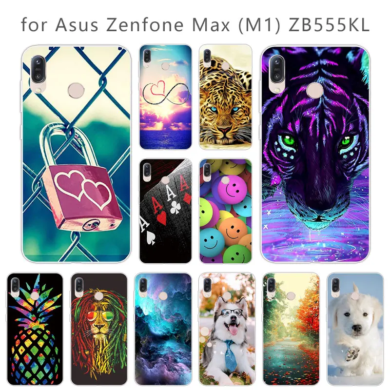 Чехлы для телефонов Asus Zenfone Max M1 ZB555KL Skuli 5 дюймов ASUS ZENFONE MAX силиконовый чехол Capa |
