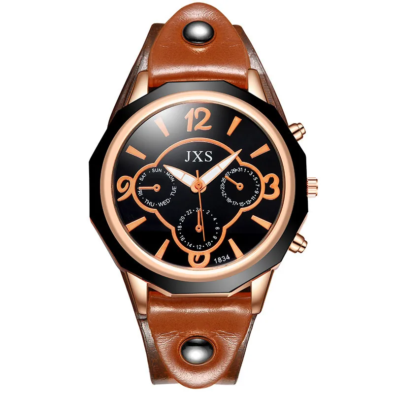 

Watch woman Quartz Wrist high quality Fashion Silica Gel Band Analog Round Temperament Watches relogio feminino A4