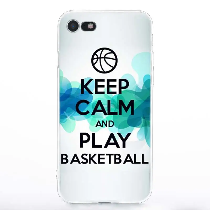 Style 01 Прозрачный силиконовый чехол I Love Basketball для iPhone 11 11Pro XS MAX XR X 8 7 6S 6 Plus 5S чехол для телефона - Цвет: Style 01