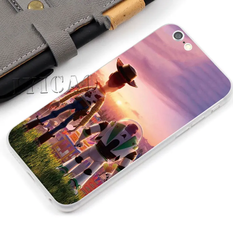 Жесткий чехол IYICAO Toy Story для Iphone 4 4s 5 5S Se 6 7 7plus 8 8Plus X XS MAX XR 6s Plus 11 pro max | Мобильные