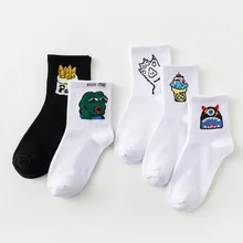 Новые модные милые короткие носки с героями мультфильмов для