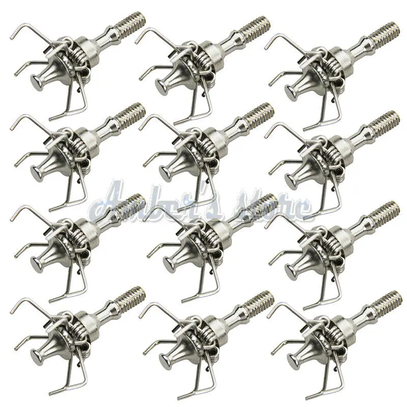 Высокое качество 12 шт. стрельба из лука 100 наконечники для стрел grain Broadheads охота