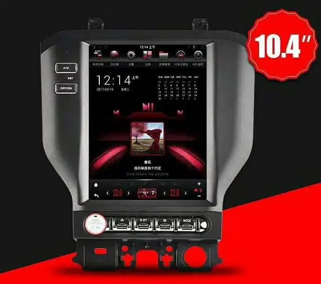 LaiQi 10 4 &quotчетырехъядерный автомобильный dvd плеер 1280x800 вертикальный экран Tesla