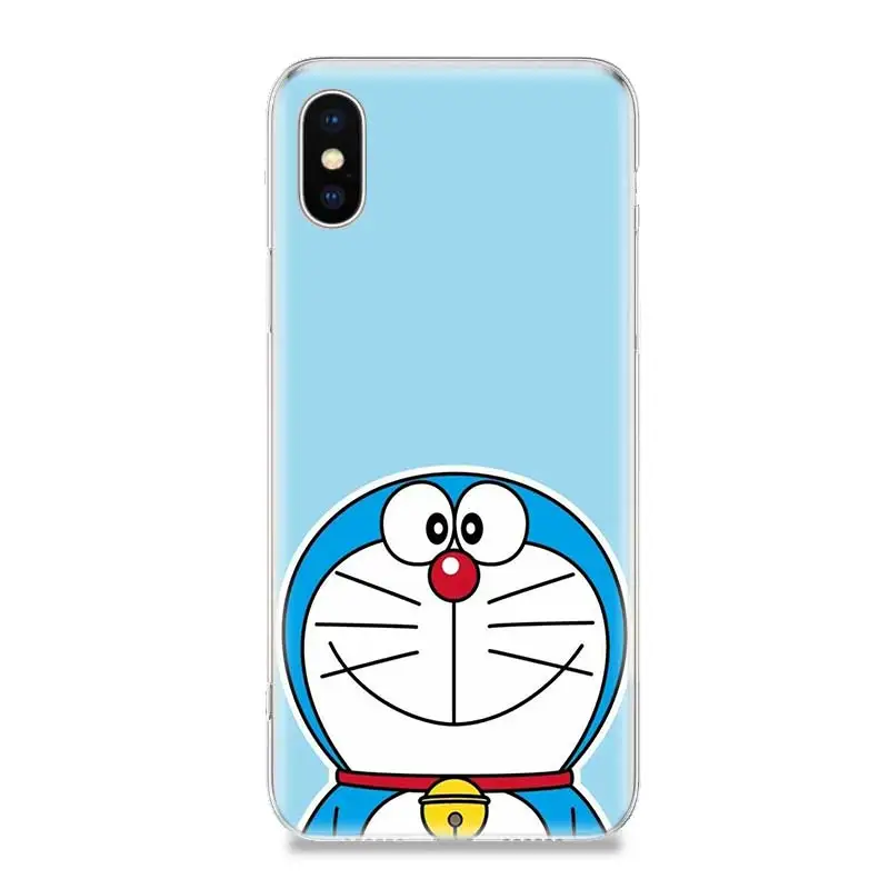 Doraemon синий роскошный мягкий телефон чехол для iPhone 7 6 S X XR XS MAX 8 Plus 10 5 5S SE подарок
